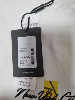 Camiseta Tommy Jeans Blanca New York City