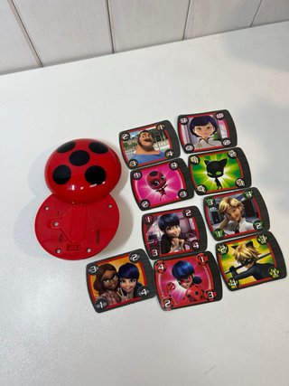Juego Ladybug interactivo con cartas