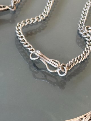 Collana vintage filigrana argento