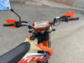 KTM Enduro Naranja/Blanca 450 EXC