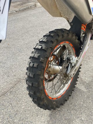 KTM Enduro Naranja/Blanca 450 EXC