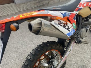 KTM Enduro Naranja/Blanca 450 EXC