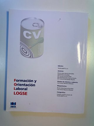 Libro de Formación y Orientación Laboral LOGSE