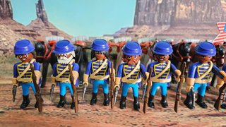 Playmobil Soldados Nordistas Buffalo Soldiers