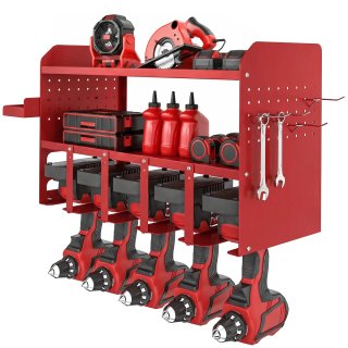 Estante Organizador de Herramientas Rojo