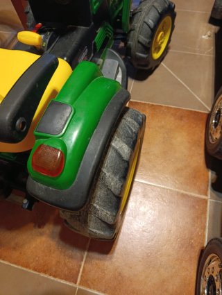Tractor John Deere Infantil con Remolque