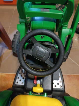 Tractor John Deere Infantil con Remolque