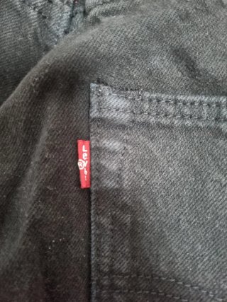 Pantalones Levi's 501 Negro Talla L