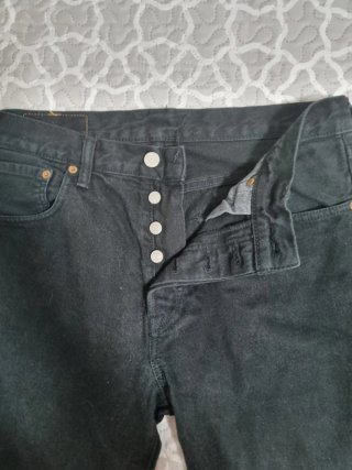 Pantalones Levi's 501 Negro Talla L