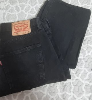 Pantalones Levi's 501 Negro Talla L