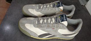 Zapatillas deportivas Reebok hombre grises y blanc