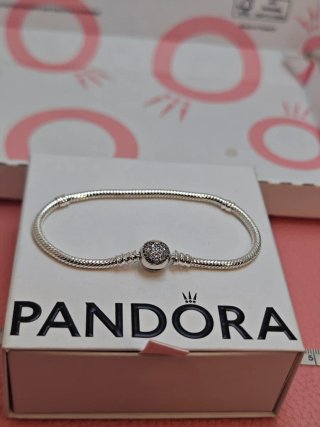 Pulsera Pandora Plata s925 19 centímetros