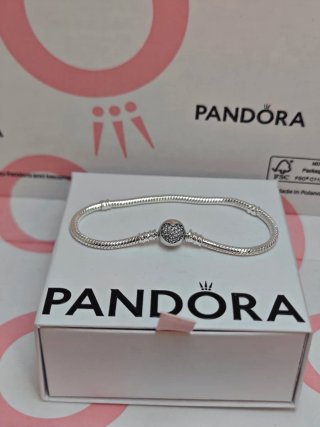 Pulsera Pandora Plata s925 19 centímetros