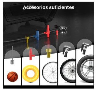 Inflador de Ruedas Eléctrico Portátil