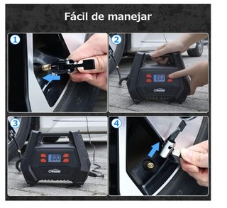 Inflador de Ruedas Eléctrico Portátil