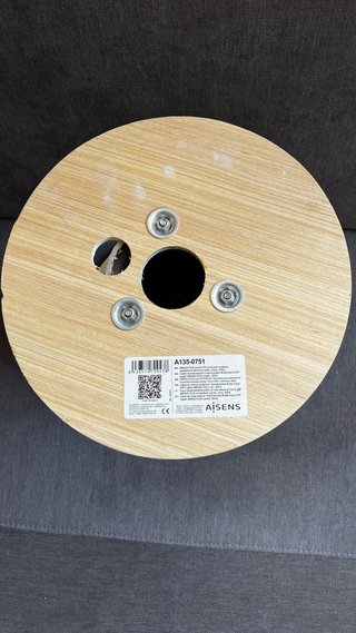 2 Bobinas de madera para cable