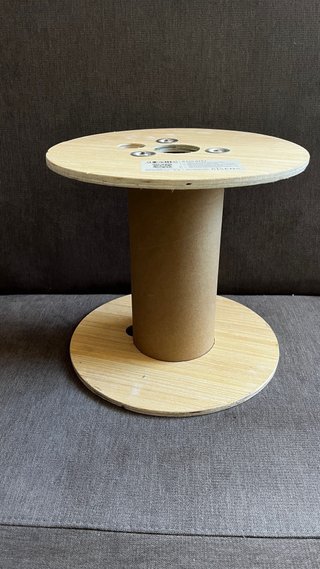 2 Bobinas de madera para cable
