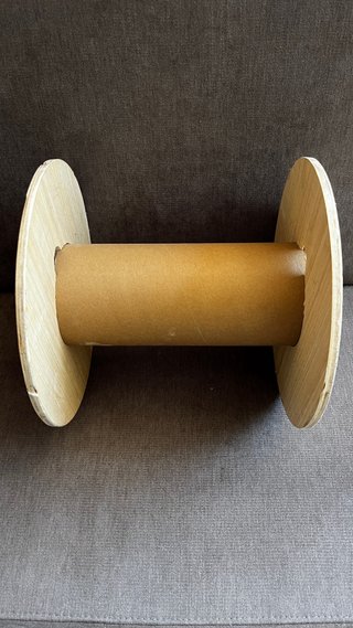 2 Bobinas de madera para cable