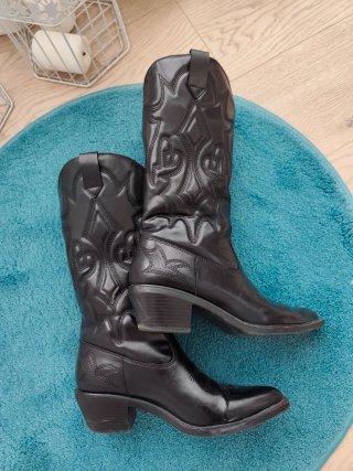 Botas Camperas Negras Talla 39