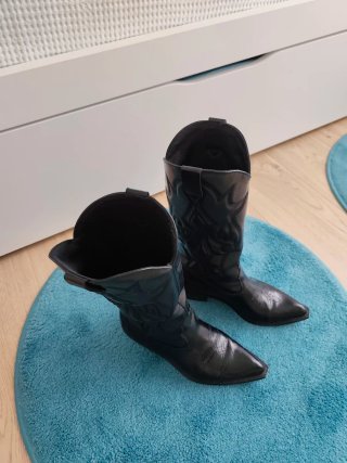 Botas Camperas Negras Talla 39