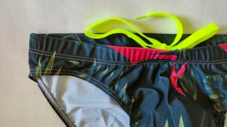 Costume da bagno slip fantasia floreale