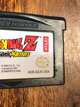 DragonBall Z supersonic warriors gameboy advance