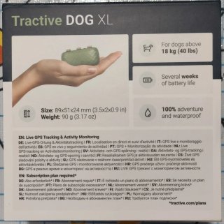 Tractive DOG XL GPS Rastreador Perro