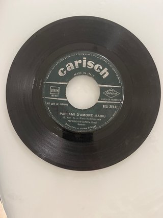 Parlami D'Amore Mariu 45 Giri Peppino Di Capri