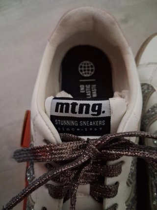 Zapatillas Mustang Mujer Talla 39 Glitter