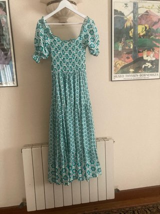 Vestido Jaase Largo Estampado Talla S/M