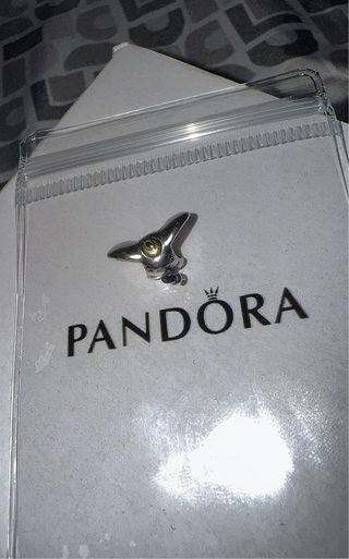 Charm Pandora Elefante Rosa y Plateado