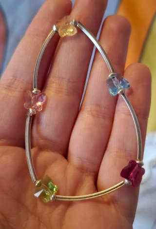 Pulsera Swarovski de Mariposas