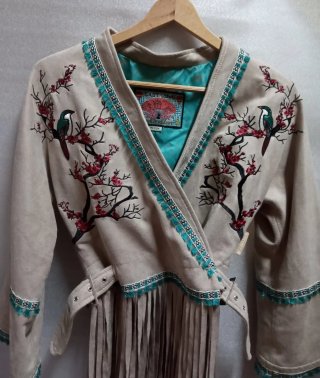 Chaqueta Highly Preppy Beige Talla m