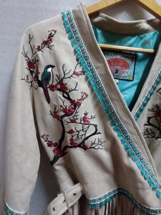 Chaqueta Highly Preppy Beige Talla m