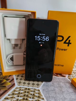 Realme p4 power, Naranja Cargador Incluido