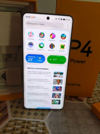 Realme p4 power, Naranja Cargador Incluido
