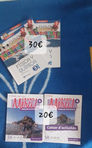 Pack de libros anaya de 3 ESO