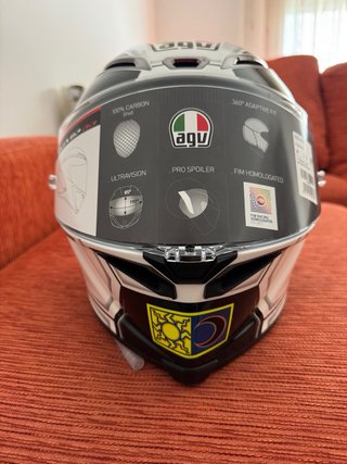 AGV Pista GP RR Rossi Catalunya 2008