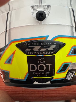 AGV Pista GP RR Rossi Catalunya 2008