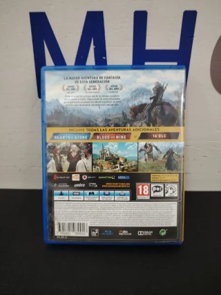PS4 The Witcher Wild Hunt III GOTY