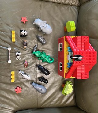 Lote Lego Duplo Casa y Animales