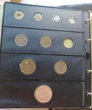 Álbum Pardo VI Monedas Juan Carlos I 1989-1990