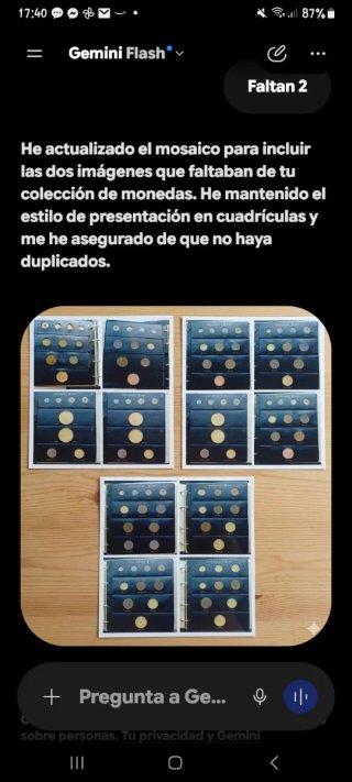 Álbum Pardo VI Monedas Juan Carlos I 1989-1990