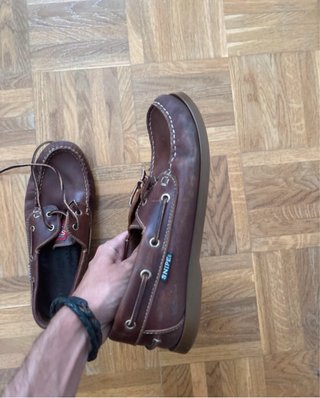 Náuticos de hombre marrones