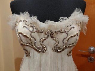 Vestido de Novia  Raimon Bundó de desfile