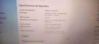 Portátil HP Intel Core i7 8GB RAM 500GB HDD