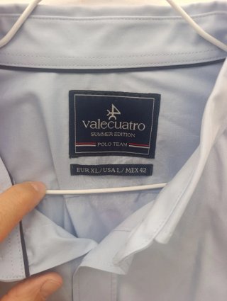 Camisa Valecuatro Azul Talla XL