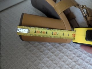Sandalias Geox tacón marrón nuevas