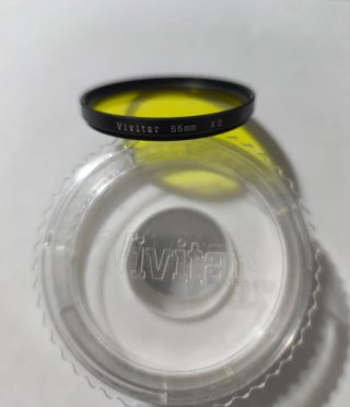2 filtri Vivitar 55mm