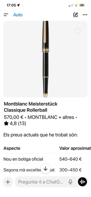 Montblanc Meisterstück Classique Rollerball